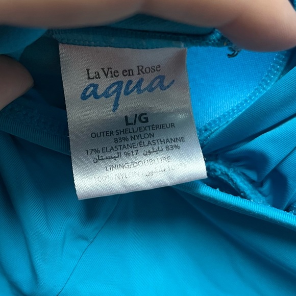 La vie en rose one piece swim suit size L - Picture 7 of 7